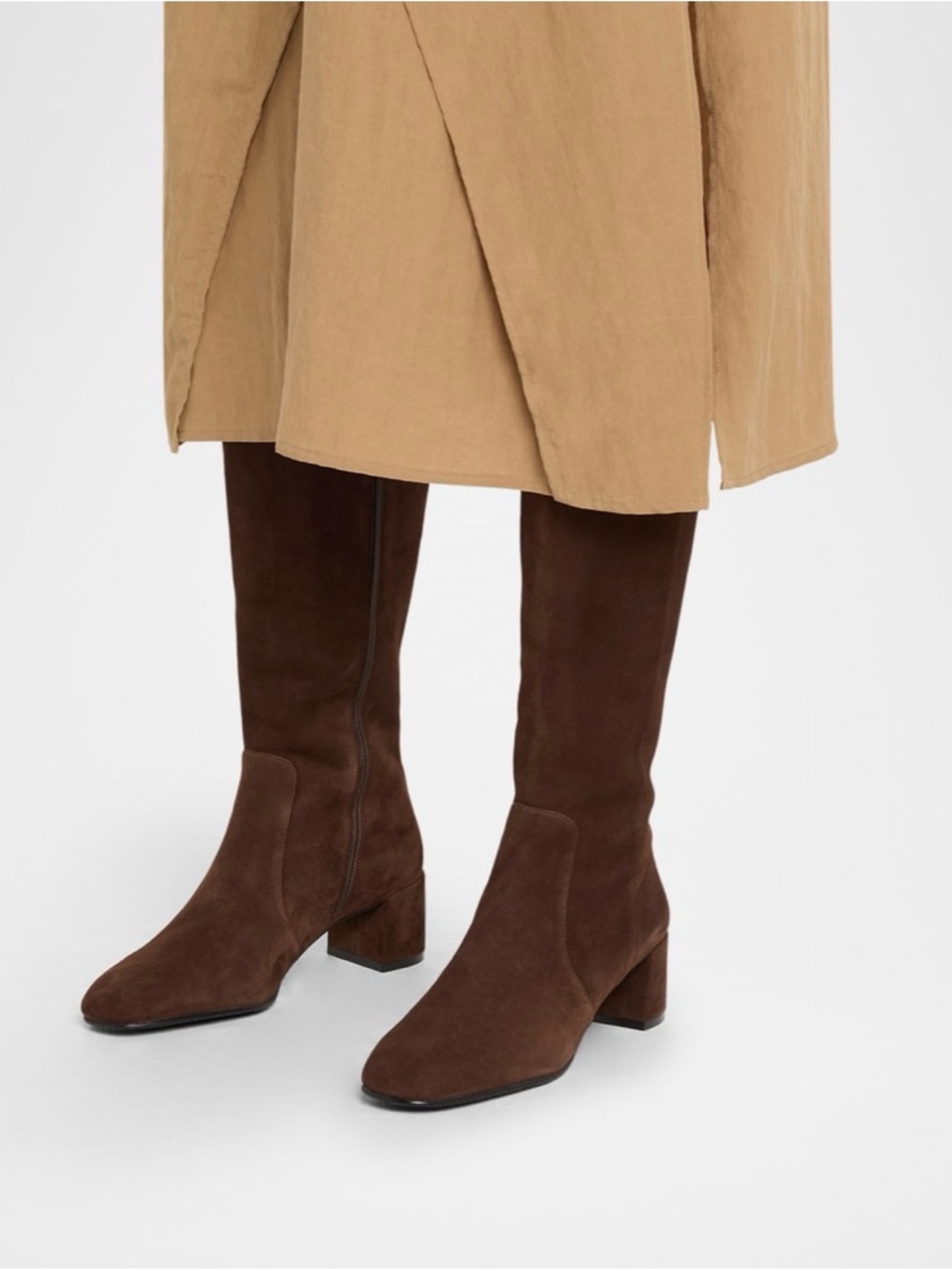 Stuart Weitzman Brown Suede Knee Boots